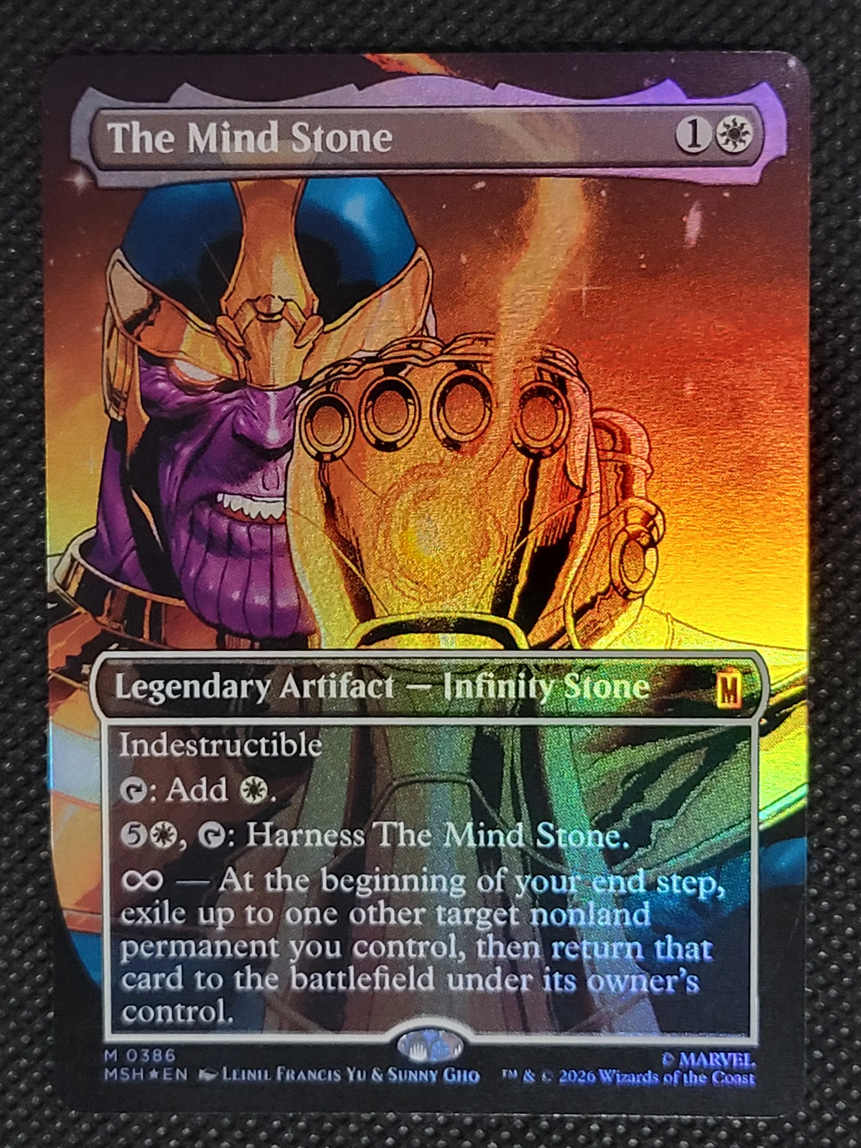 The Mind Stone — Borderless|Gauntlet|Foil — ID 17717 - Image 3