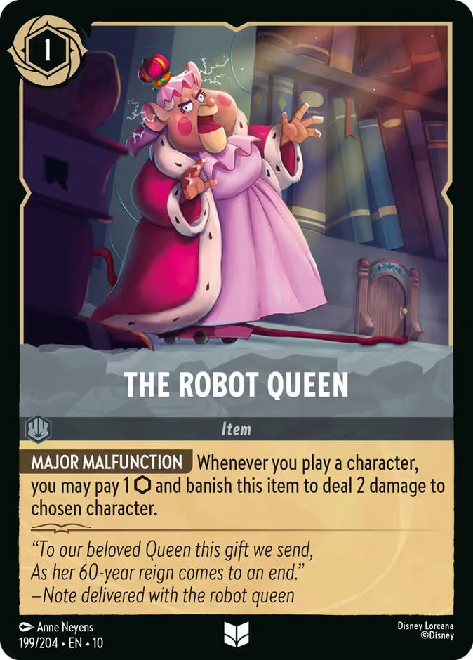 The Robot Queen - 199/204 [Whispers in the Well] [Non-Foil]
