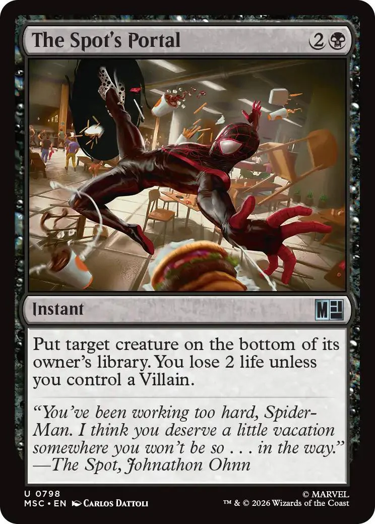 The Spot's Portal [798] [Jumpstart] [Marvel Super Heroes: Commander] [Non-Foil]