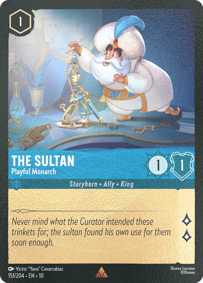 The Sultan - Playful Monarch - 151/204 [Whispers in the Well] [Cold Foil]