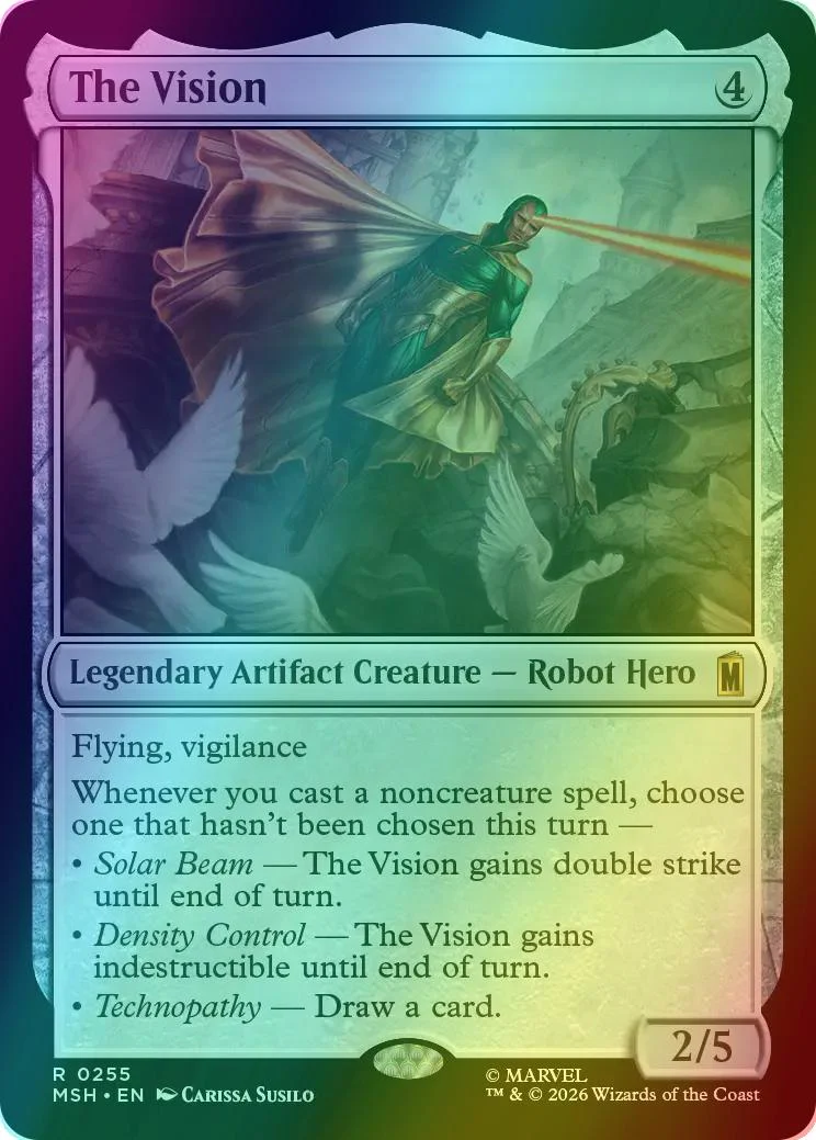 The Vision [255] [Marvel Super Heroes] [Foil]