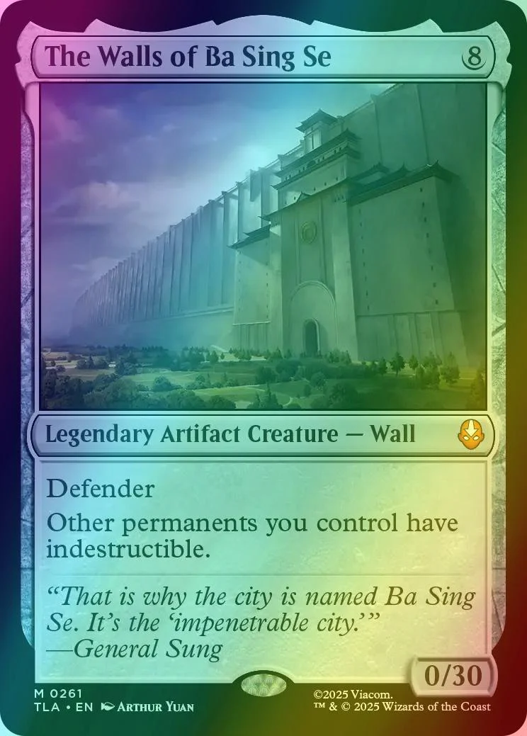 The Walls of Ba Sing Se [261] [Avatar: The Last Airbender] [Foil]