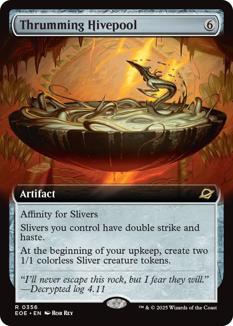 Thrumming Hivepool [356] [Extended Art] [Edge of Eternities] [Non-Foil]