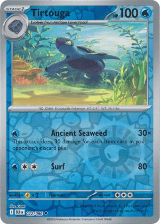 Tirtouga - 022/086 - Uncommon [sv105b-022] [Reverse Holo]