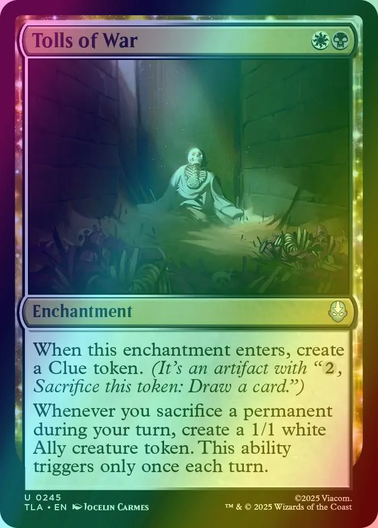 Tolls of War [245] [Avatar: The Last Airbender] [Foil]