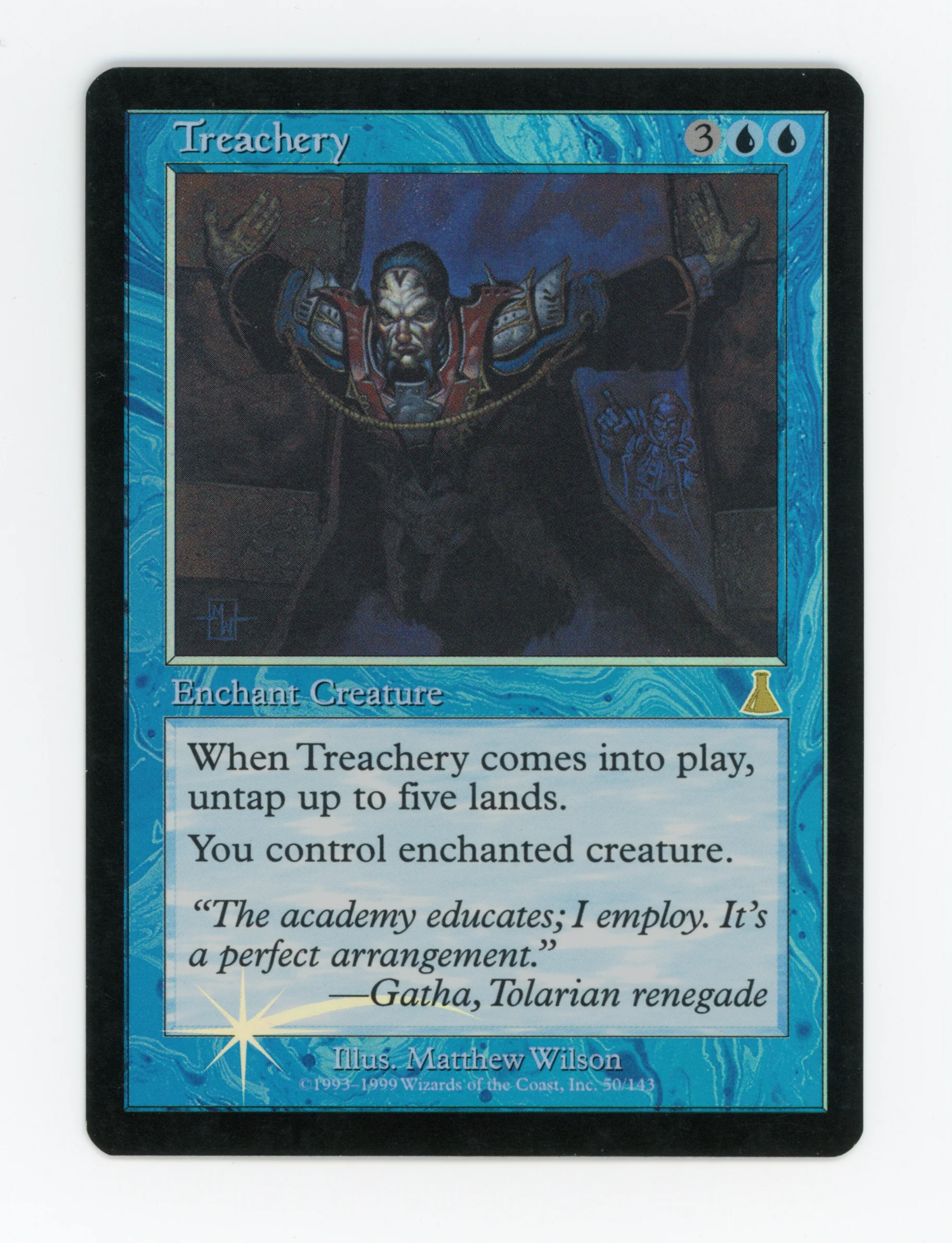 Treachery — Damaged|Foil — ID 16504