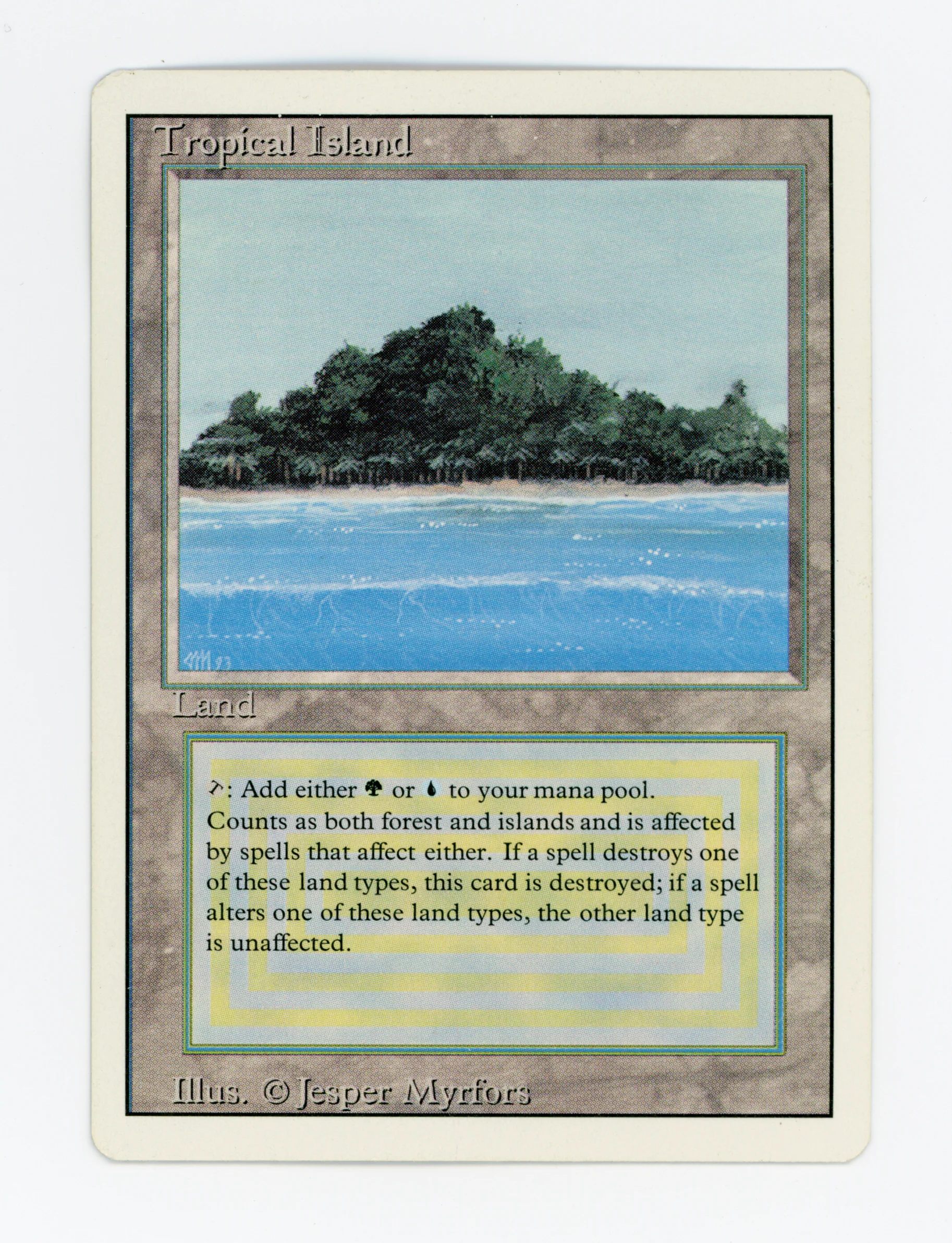 Tropical Island — Damaged — ID 16516