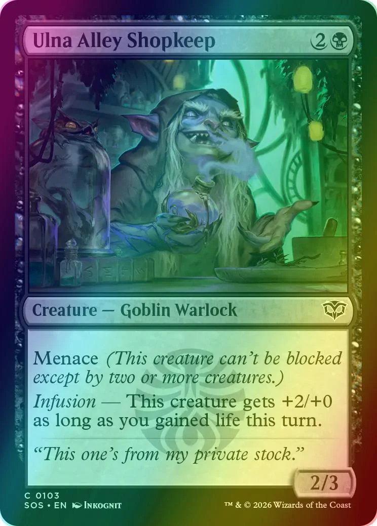 Ulna Alley Shopkeep [103] [Secrets of Strixhaven] [Foil]