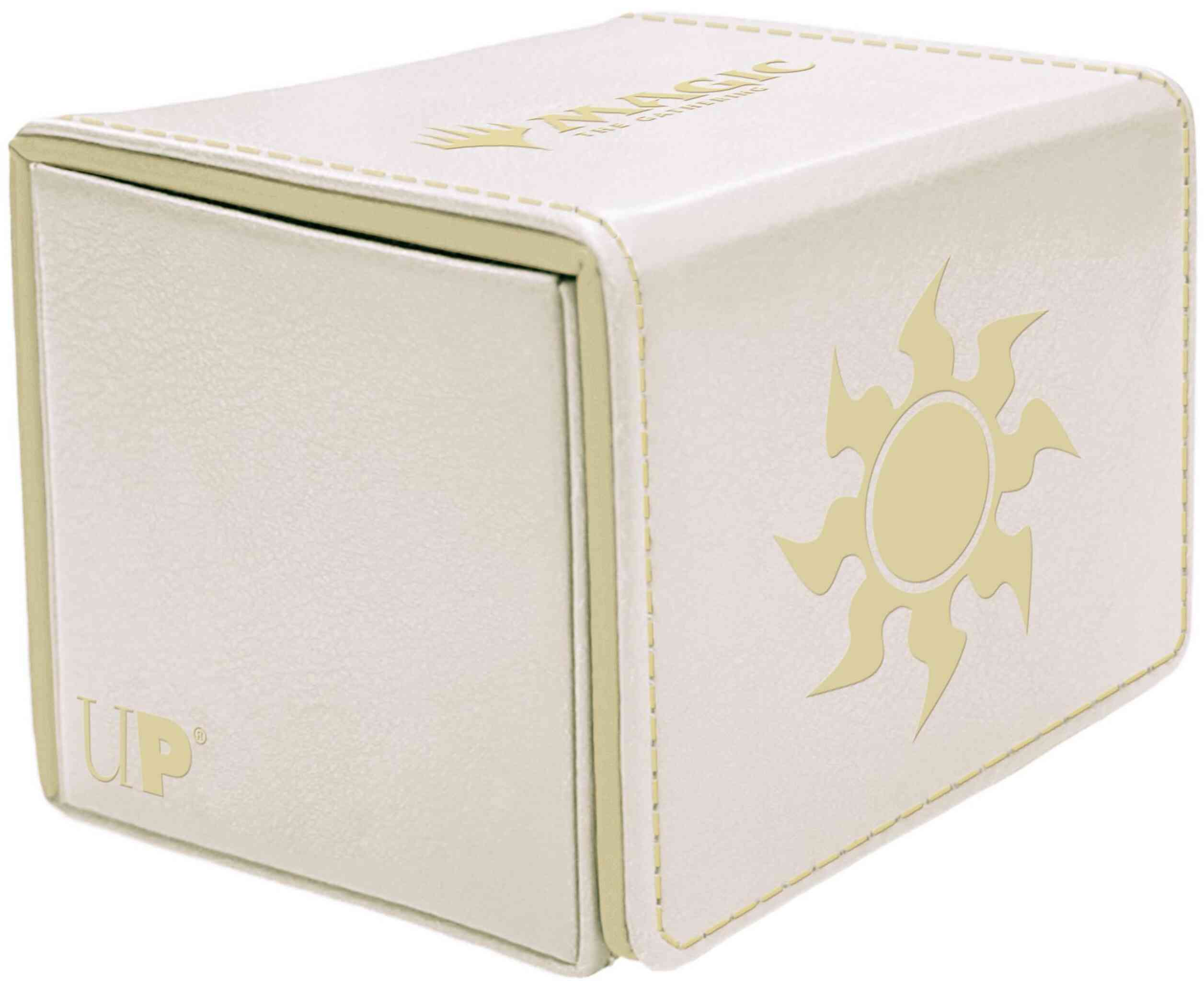 Ultra Pro MTG Alcove Edge Deck Box - 100+ - Mana 8 - Plains