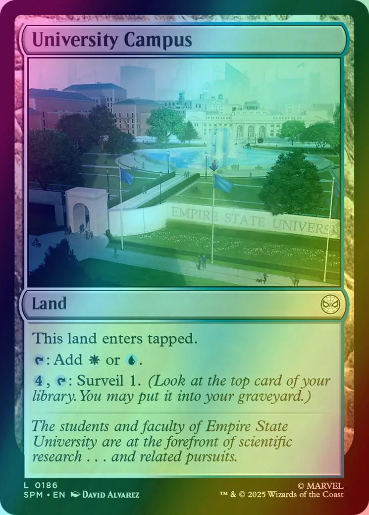University Campus [186] [Marvel's Spider-Man] [Foil]