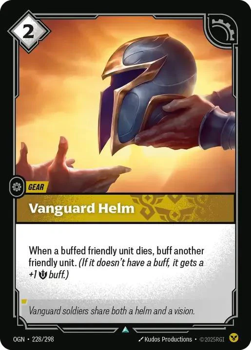 Vanguard Helm - 228/298 [Origins] [Non-Foil]