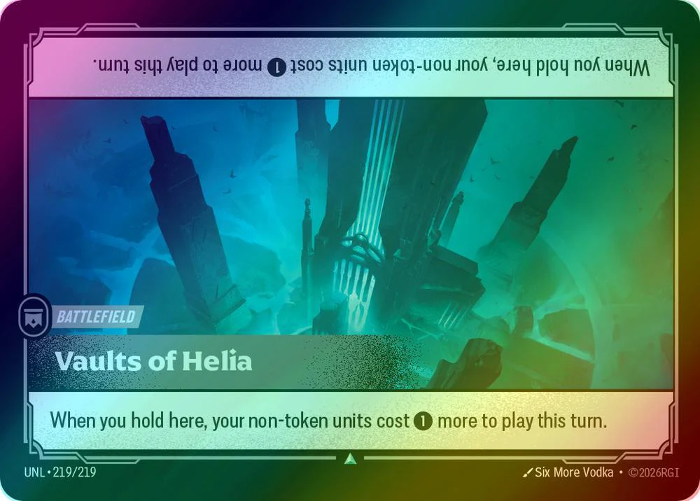 Vaults of Helia - 219/219 [Unleashed] [Foil]