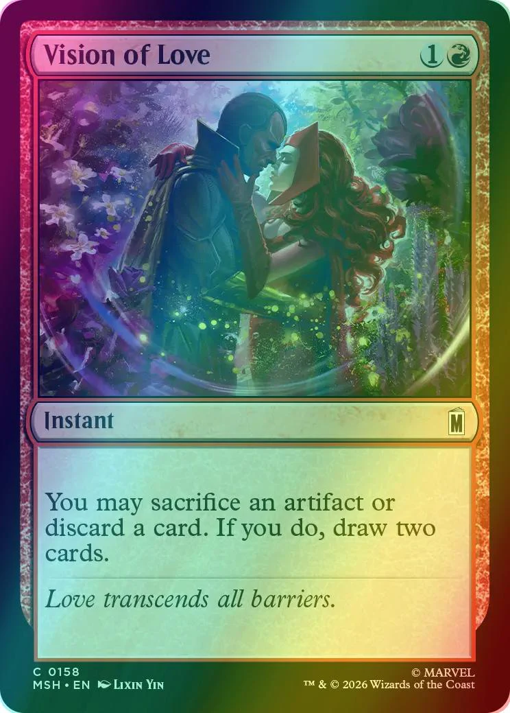 Vision of Love [158] [Marvel Super Heroes] [Foil]