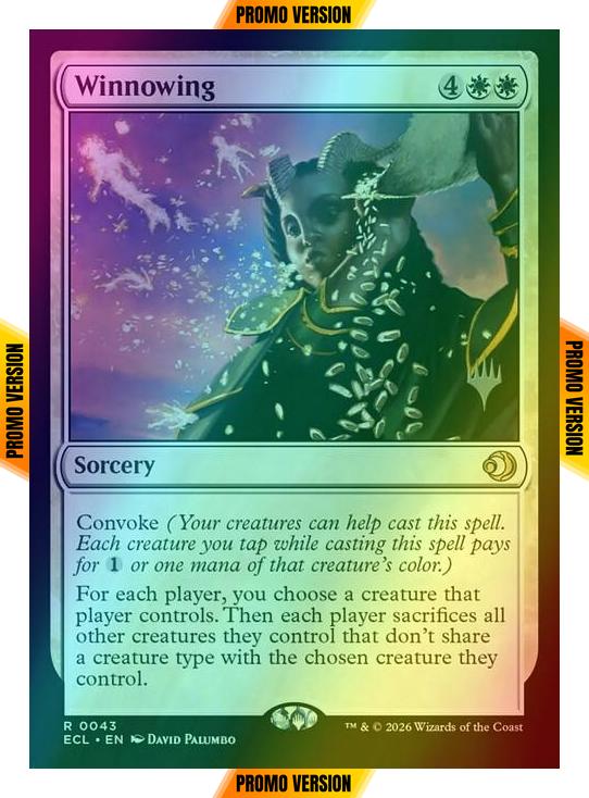 Winnowing [43p] [Promo Pack] [Lorwyn Eclipsed: Promos] [Foil]