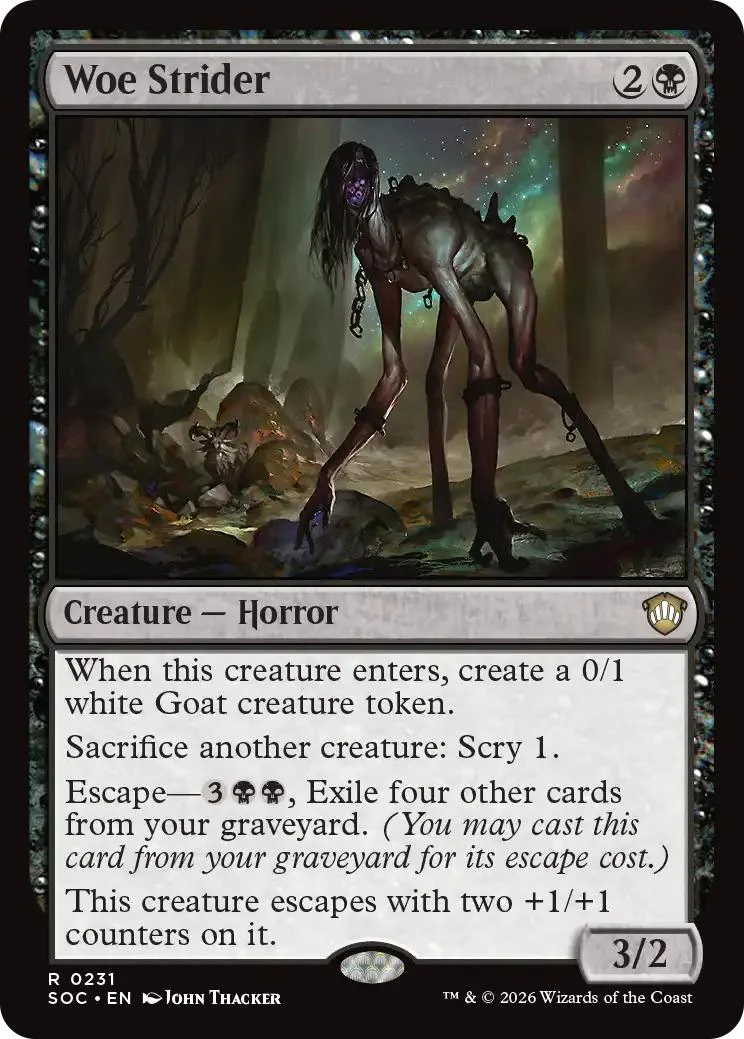 Woe Strider [231] [Secrets of Strixhaven: Commander] [Non-Foil]