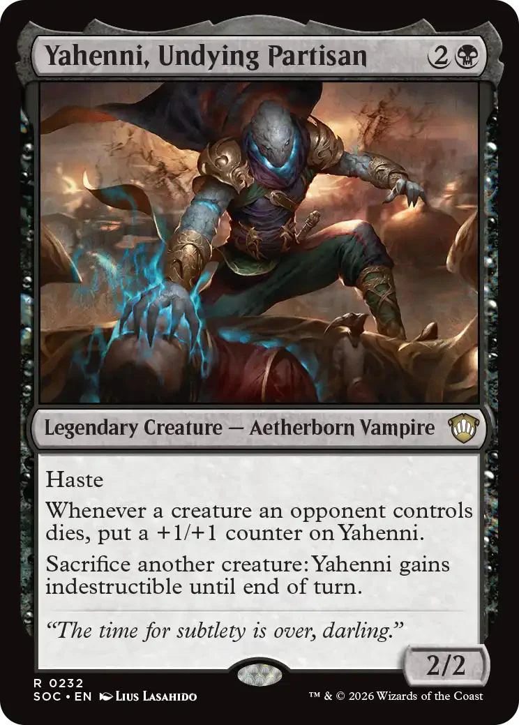 Yahenni, Undying Partisan [232] [Secrets of Strixhaven: Commander] [Non-Foil]