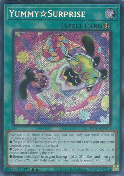 YummySurprise - RA05-EN074 - Secret Rare - 1st Edition