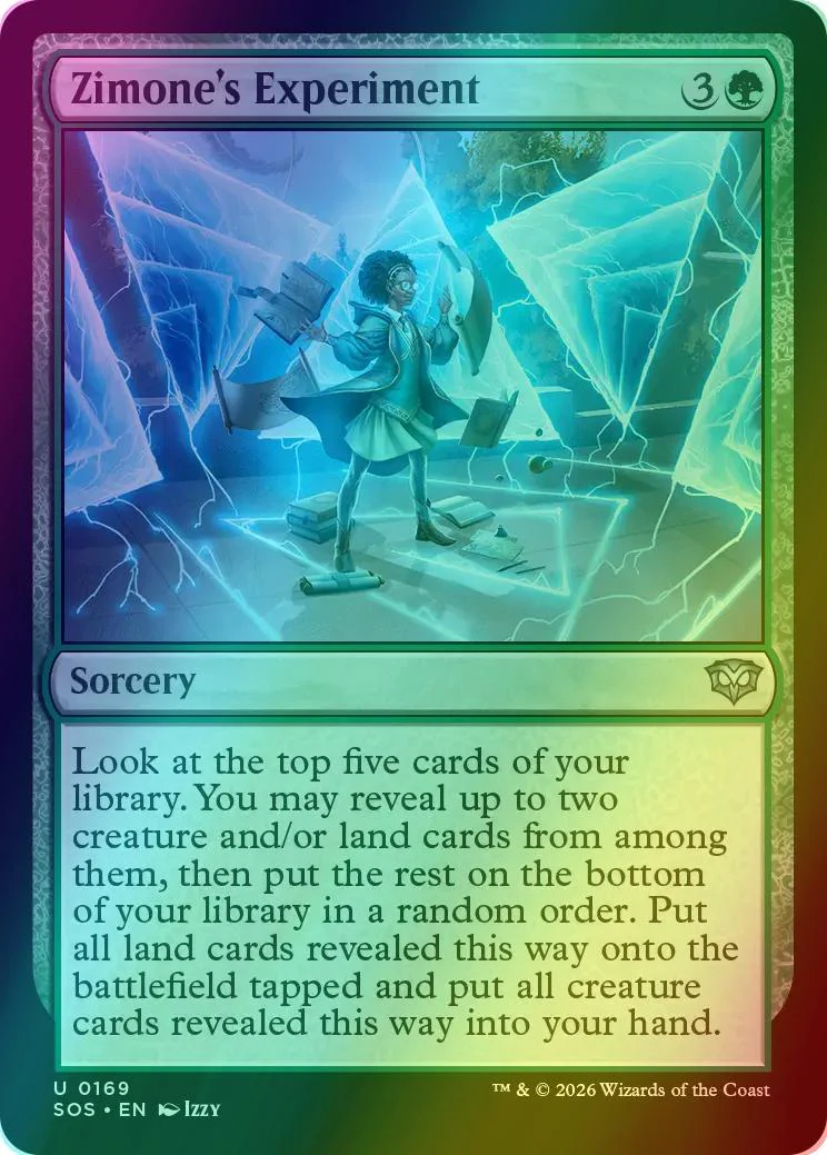Zimone's Experiment [169] [Secrets of Strixhaven] [Foil]